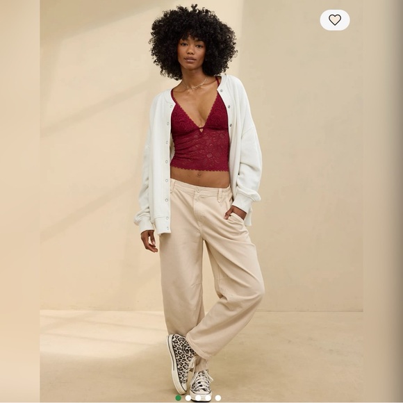 Aerie Barrel Leg Pant 🤍 - Picture 3 of 6